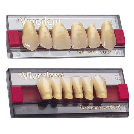 Ivoclar SR Vivodent PE Shade230/1E For Anterior teeth (set of 6)